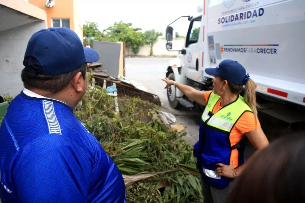 Más reforzamiento en recoja de basura para Villas del Sol