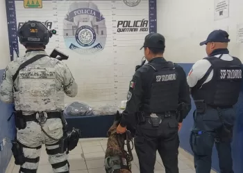 Aseguran más de 140 dosis de drogas durante operativo en Playa del Carmen