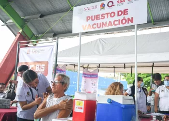 Aplican en Quintana Roo más de 180 mil vacunas contra la influenza