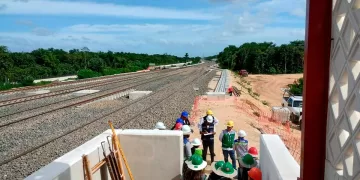 Protección Civil revisa instalaciones del Tren Maya en Nuevo Xcan