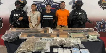 Capturan a narcomenudistas fuertemente armados tras una balacera