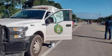Tráiler mata a motociclista en tramo carretero cerca de la comunidad de Uh May