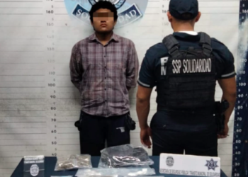 Policía de Solidaridad detiene a dos personas por narcotráfico