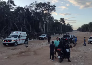 Ciclista baleado mientras realizaba senderismo a las afueras de Felipe Carrillo Puerto