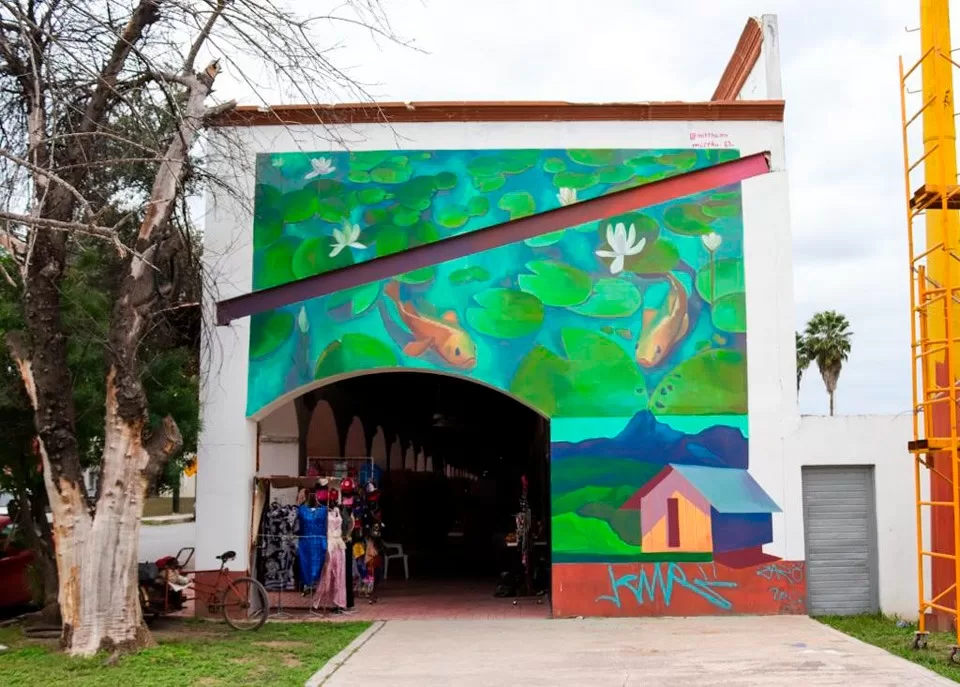 Transformación colorida de 40 destinos turísticos en México