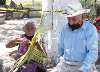 En marcha hacienda comunitaria de abuelitos en Leona Vicario