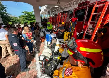Bomberos de Solidaridad, listos para la temporada de incendios forestales
