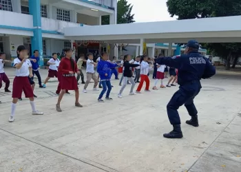 Fortalecen programa “Patrulla Juvenil” en planteles educativos de Quintana Roo
