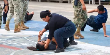 Policía de Cancún se capacita en manejo de armamento y estrategias tácticas