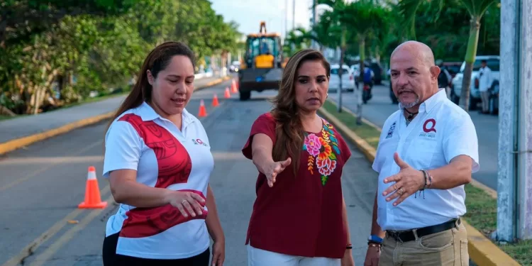 Anuncian reconstrucción de emblemática avenida de Cozumel