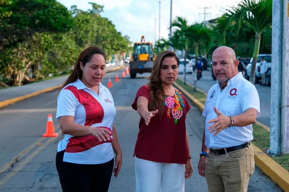 Anuncian reconstrucción de emblemática avenida de Cozumel