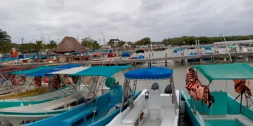 Mal clima afecta a pescadores de Chiquilá y Holbox