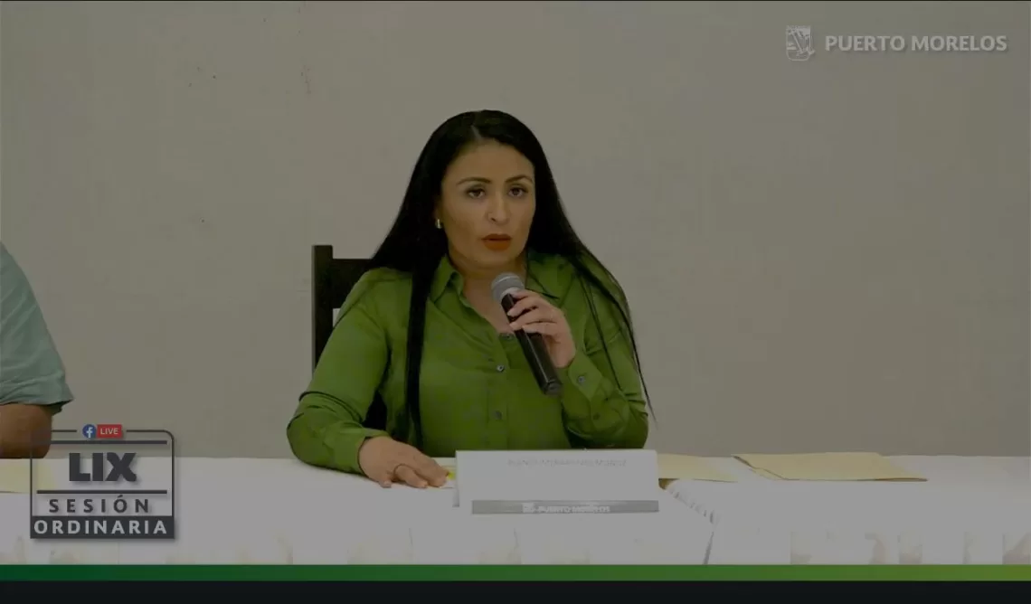 Buscará Blanca Merari relegirse como alcaldesa de Puerto Morelos