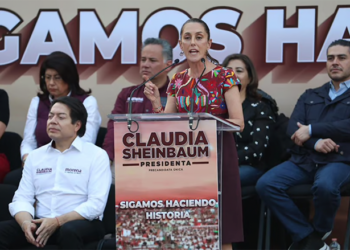 Propone Claudia Sheinbaum construir un estado de bienestar que garantice seguridad y prosperidad