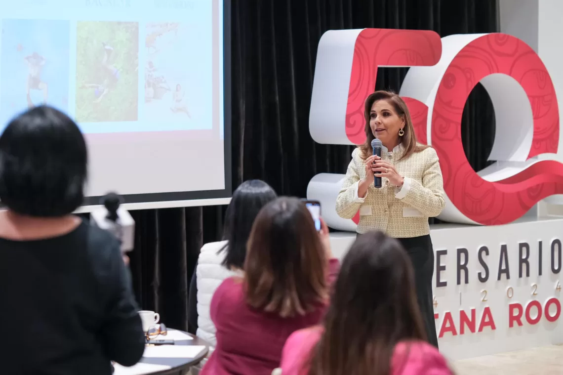 Expone Mara Lezama en la Fitur las estrategias y proyectos de desarrollo históricos de Quintana Roo
