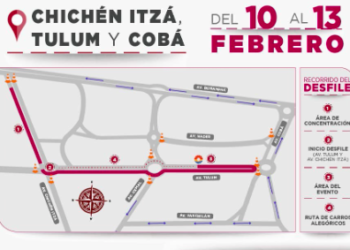 Inician hoy los cierres parciales de avenidas por el Carnaval