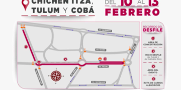 Inician hoy los cierres parciales de avenidas por el Carnaval