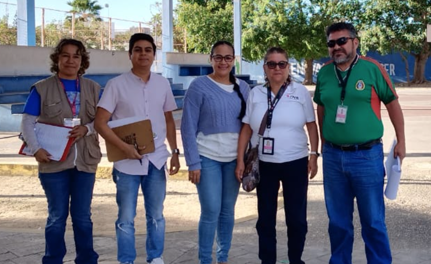 IEQROO e INE identifican los domicilios en los qu se instalarán las casillas de votación en Solidaridad