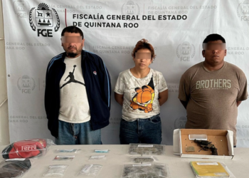 Siete hombres y una mujer, detenidos por narcomenudeo