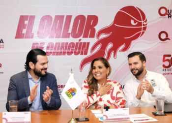 Presenta Mara Lezama “El Calor de Cancún”, nuevo equipo de básquetbol profesional de Quintana Roo