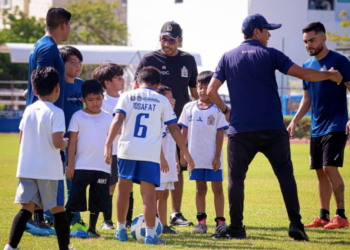 Gobernadora Mara Lezama conoce trabajo y fomento deportivo que realiza el Inter Playa
