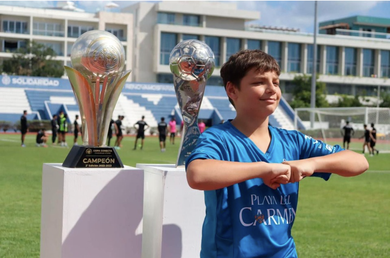 Gobernadora Mara Lezama conoce trabajo y fomento deportivo que realiza el Inter Playa