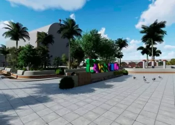 A finales de febrero estaría lista la remodelación del parque principal de Felipe Carrillo Puerto