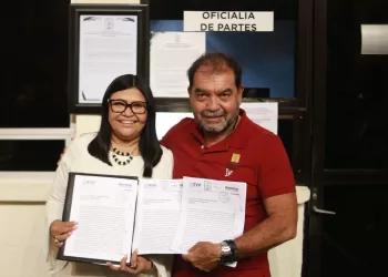 Mildred Ávila y Humberto Aldana presentan iniciativa para que ayuntaminetos sean corresponsables en el combate a la violencia de género
