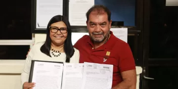 Mildred Ávila y Humberto Aldana presentan iniciativa para que ayuntaminetos sean corresponsables en el combate a la violencia de género