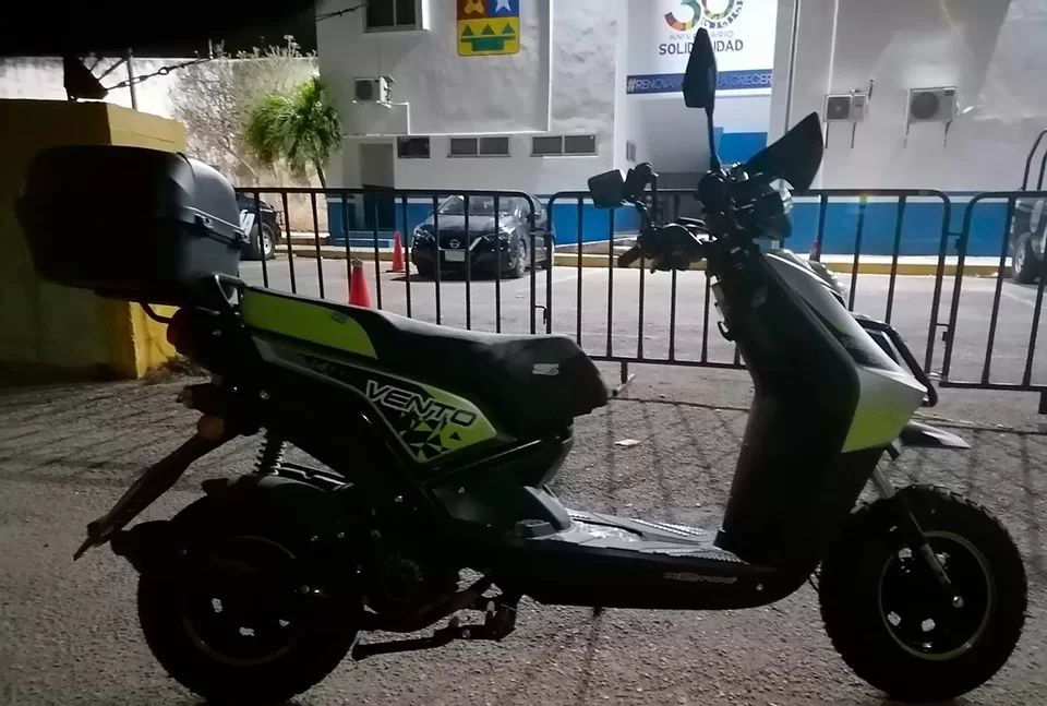 Una semana después encuentra su motocicleta robada