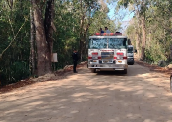 Rescatan cuerpo de persona ahogada en un cenote en las afueras de Felipe Carrillo Puerto