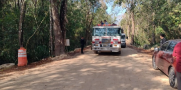 Rescatan cuerpo de persona ahogada en un cenote en las afueras de Felipe Carrillo Puerto