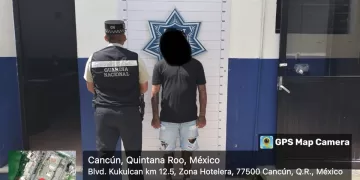 Detienen en aeropuerto de Cancún a sujetos que pretendían trasladar turistas sin permisos