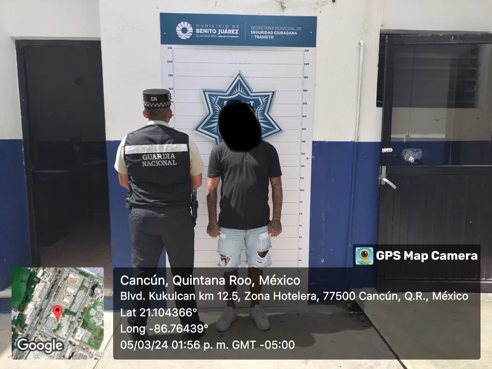 Detienen en aeropuerto de Cancún a sujetos que pretendían trasladar turistas sin permisos