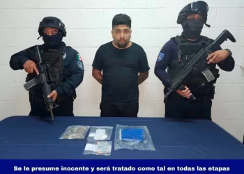 Detenido cuando manipulaba drogas
