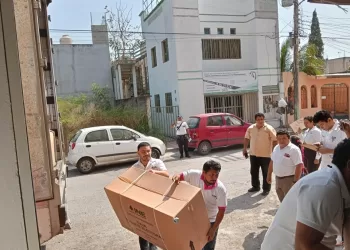 Comienza la llegada del material electoral a las diferentes sedes
