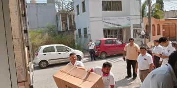 Comienza la llegada del material electoral a las diferentes sedes