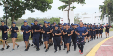 Se preparan cadetes para formar parte de la Policía de Q. Roo