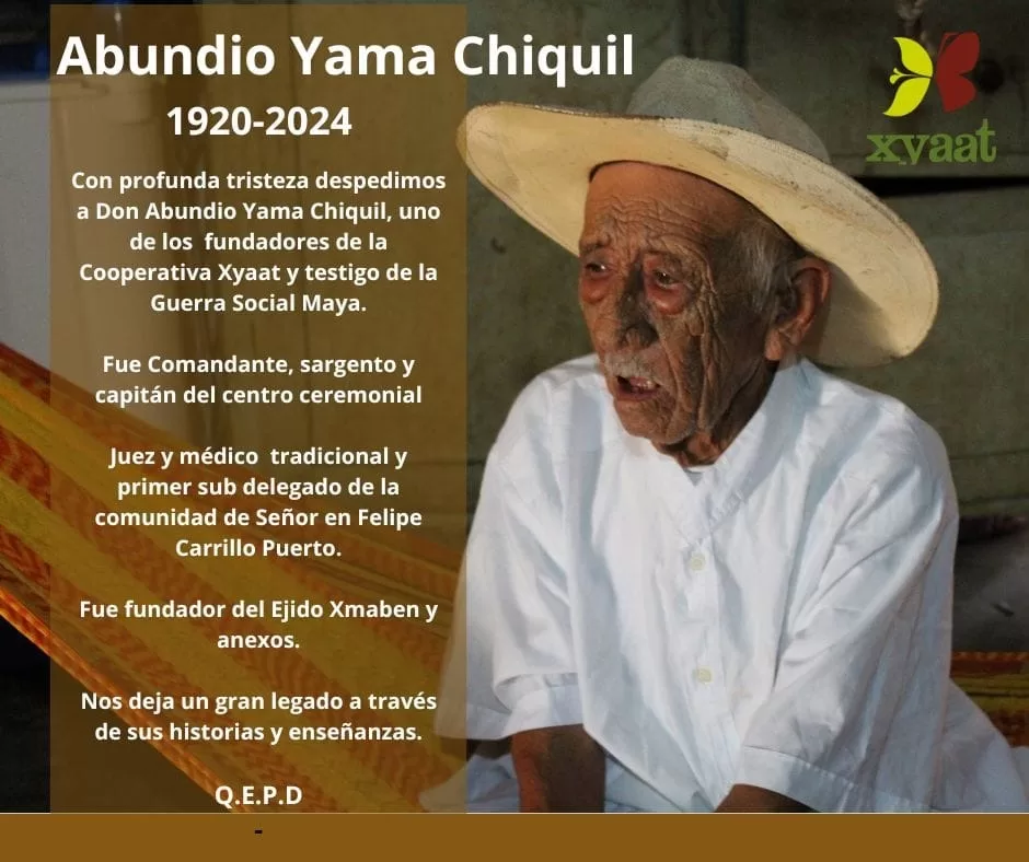 A los 104 años muere el “Capitán Abundio”, testigo de la Guerra de Castas