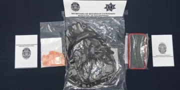 Detienen a mujer con droga en Solidaridad