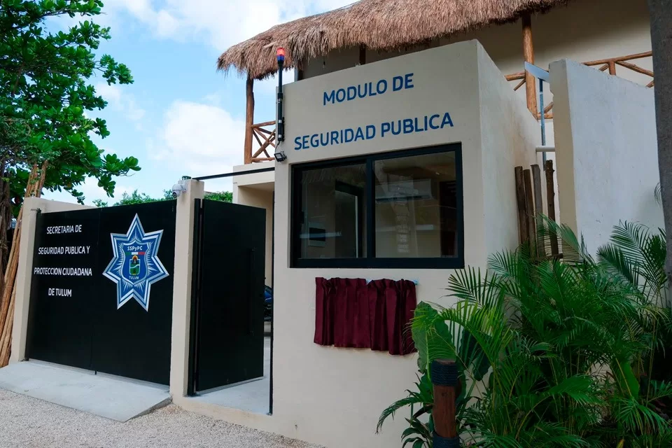 Empresarios de Tulum entregan edificio para fortalecer la seguridad en la zona hotelera