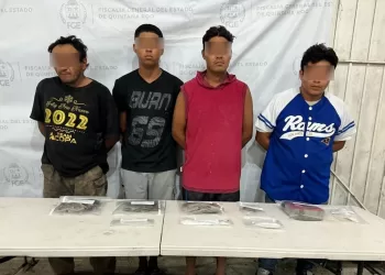 Seis narcomenudistas detenidos, incluida una menor de edad
