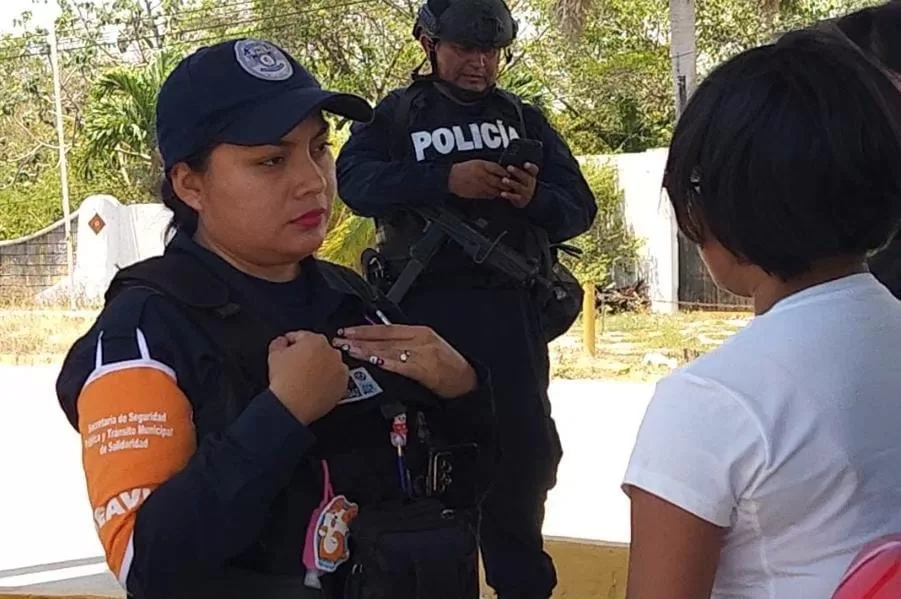 Detectan en filtro policial de Playa del Carmen a dos menores de Cancún que se fueron de “pinta”