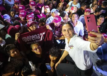 Afirma Ana Paty Peralta que los cancunenses ya decidieron que siga la Cuarta Transformación