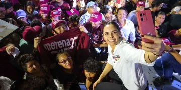 Afirma Ana Paty Peralta que los cancunenses ya decidieron que siga la Cuarta Transformación
