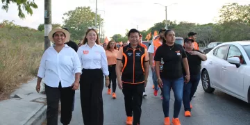 Chucho Pool da su apoyo a candidatas a diputadas locales en cierre de campaña