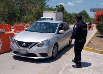 Refuerzan la seguridad con proximidad social en Cancún