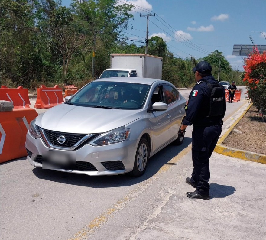 Refuerzan la seguridad con proximidad social en Cancún