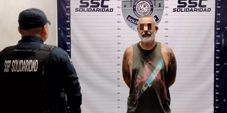 Detenido en Playa del Carmen por golpear con el puño a un niño de tres años