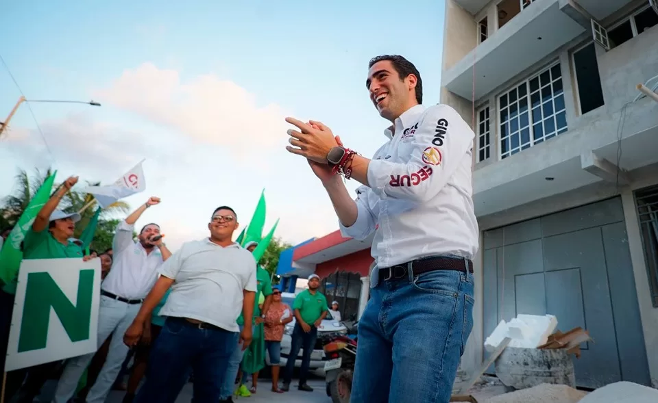 Ofrece Gino Segura legislar por el bienestar de Cozumel